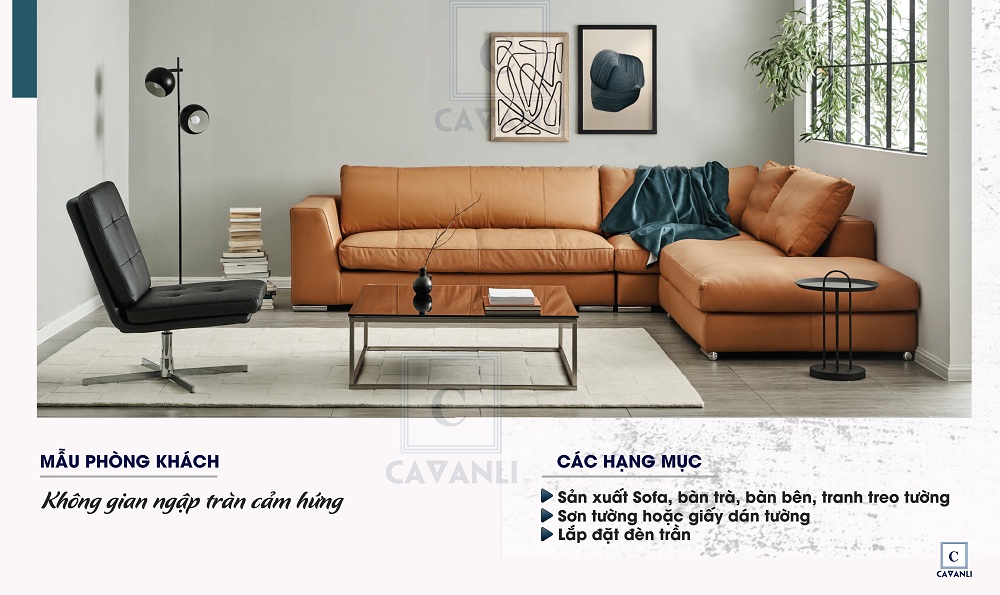 Các mẫu sofa hiện đại và đẹp từ mọi góc nhìn