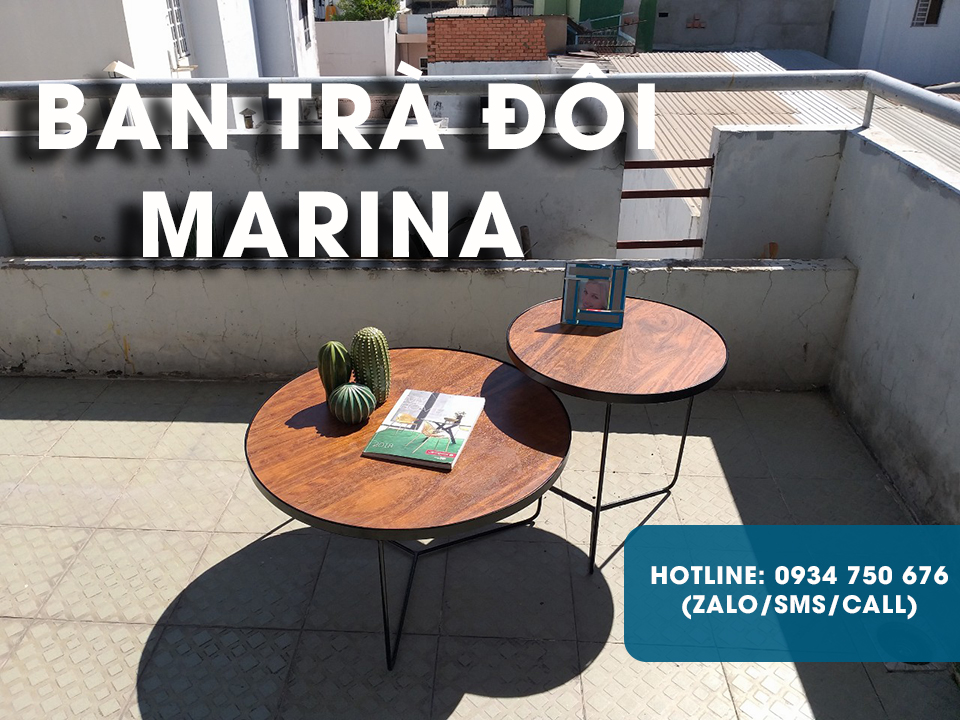Bàn trà đôi tròn nào đẹp cho Sofa nhà bạn ? Chọn bàn trà Marina - 6