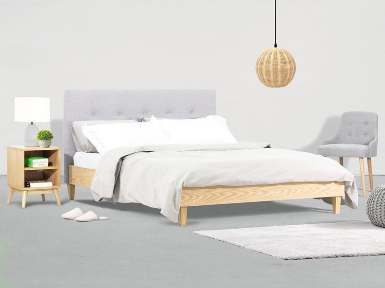 Sản xuất giường ngủ bọc nỉ đẹp tại TPHCM giá tốt uy tín - 6