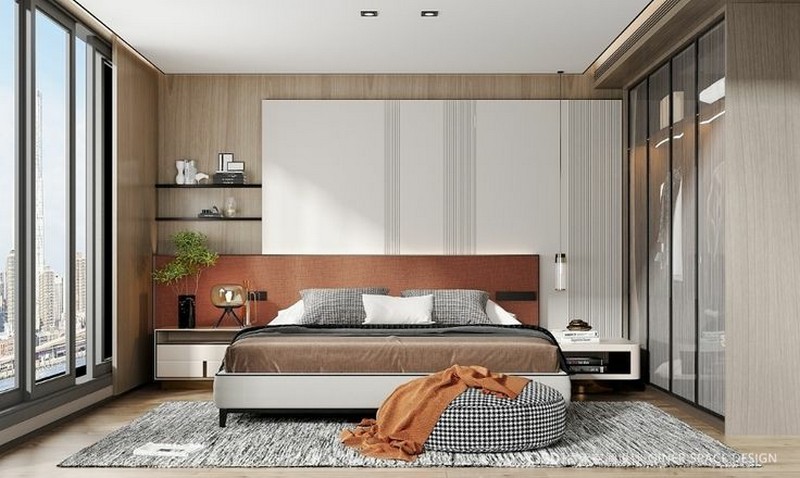Thiết kế thi công nội thất phòng ngủ đẹp hiện đại Cavanli - 27