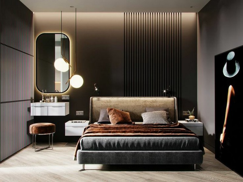 Thiết kế thi công nội thất phòng ngủ đẹp hiện đại Cavanli - 1
