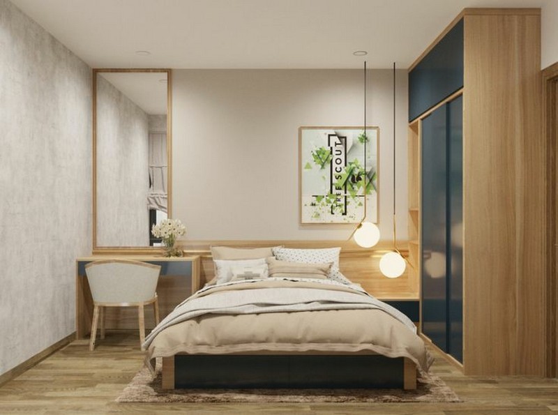 Thiết kế thi công nội thất phòng ngủ đẹp hiện đại Cavanli - 9
