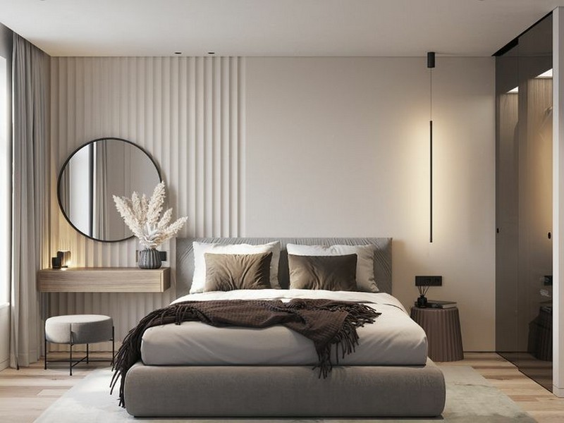 Thiết kế thi công nội thất phòng ngủ đẹp hiện đại Cavanli - 11
