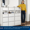 Mẫu tủ kệ thế hệ mới đẹp và đơn giản nhưng hiện đại. Xưởng gỗ thi công đẹp uy tín TPHCM