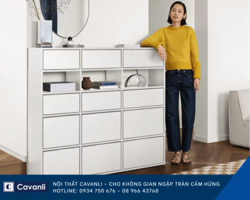 Mẫu tủ kệ thế hệ mới đẹp và đơn giản nhưng hiện đại. Xưởng gỗ thi công đẹp uy tín TPHCM