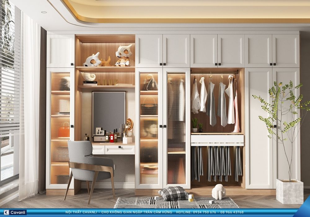 Thiết kế thi công nội thất sản xuất tủ áo xin liên hệ 0934 750 676 - 08 966 437 68