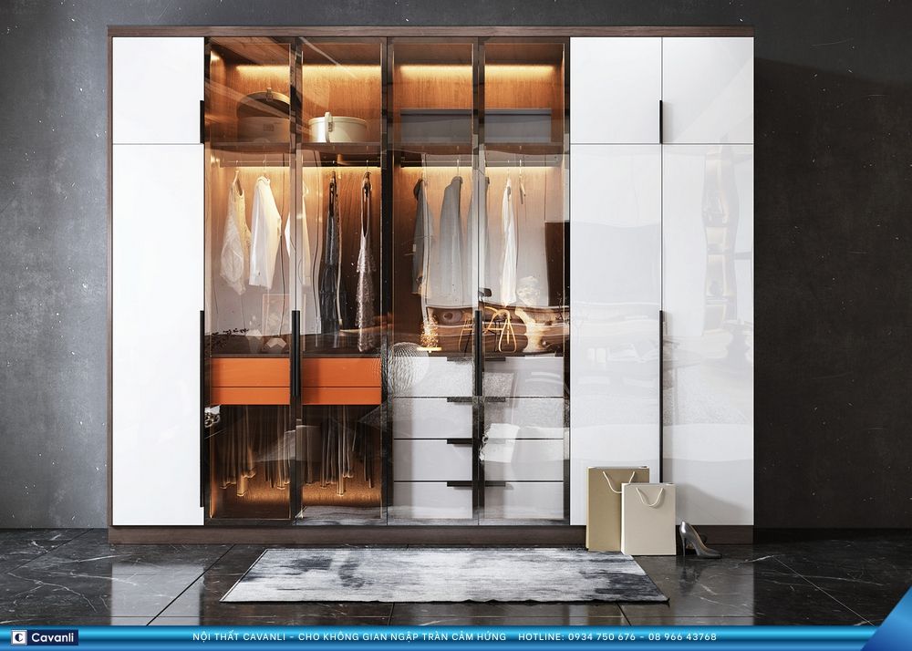 Thiết kế thi công nội thất sản xuất tủ áo xin liên hệ 0934 750 676 - 08 966 437 68