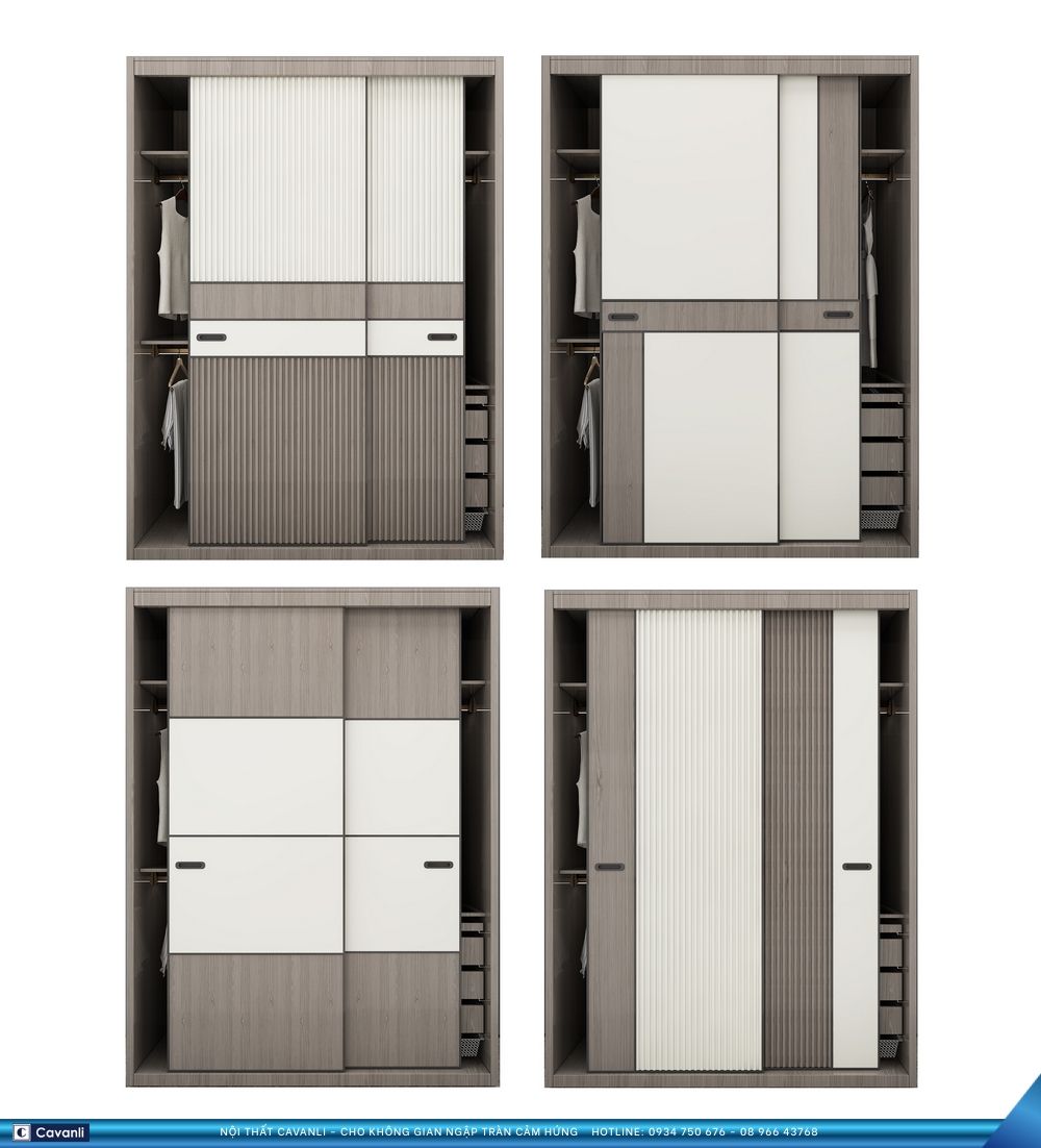 Thiết kế thi công nội thất sản xuất tủ áo xin liên hệ 0934 750 676 - 08 966 437 68