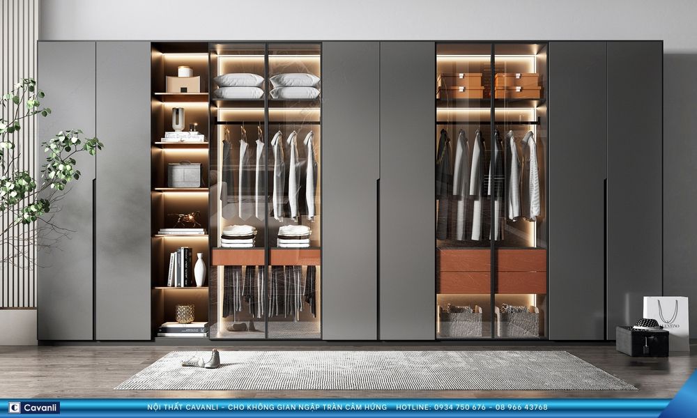Thiết kế thi công nội thất sản xuất tủ áo xin liên hệ 0934 750 676 - 08 966 437 68