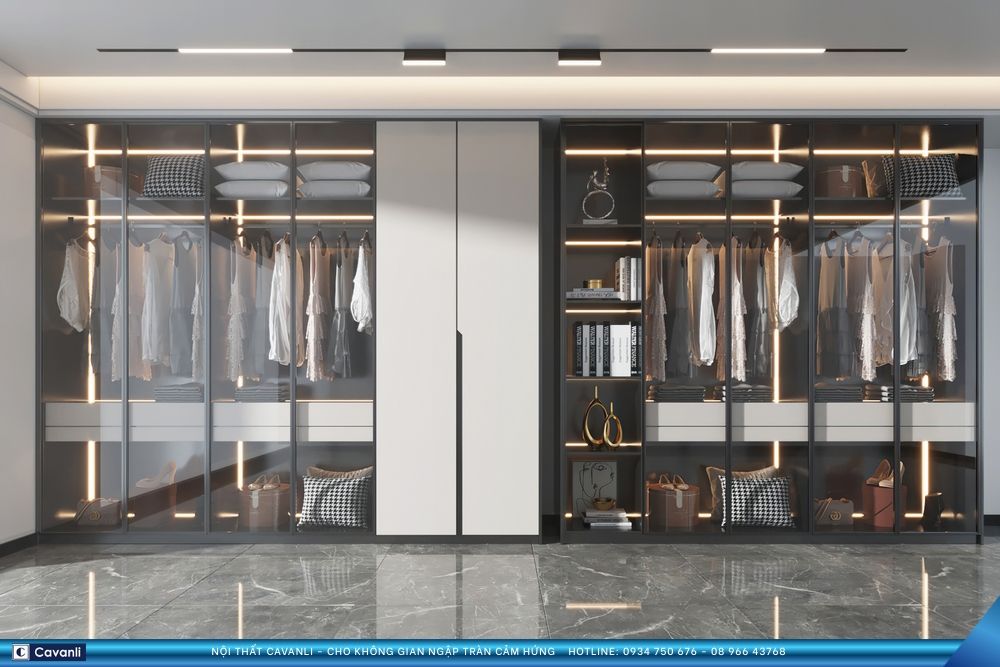 Thiết kế thi công nội thất sản xuất tủ áo xin liên hệ 0934 750 676 - 08 966 437 68