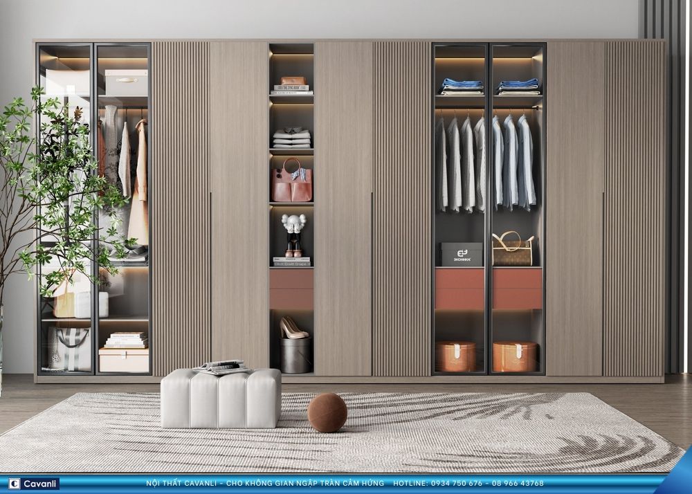 Thiết kế thi công nội thất sản xuất tủ áo xin liên hệ 0934 750 676 - 08 966 437 68