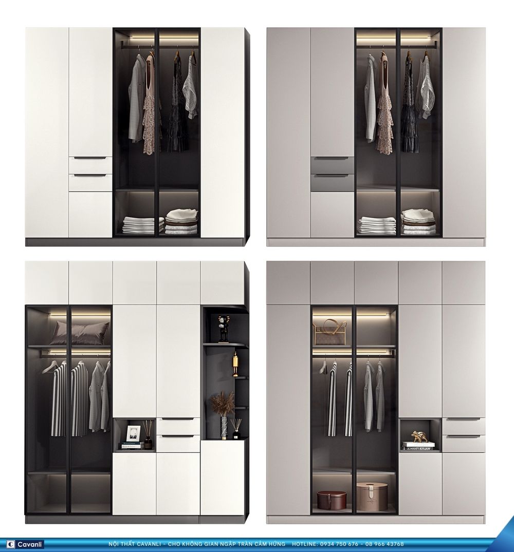 Thiết kế thi công nội thất sản xuất tủ áo xin liên hệ 0934 750 676 - 08 966 437 68