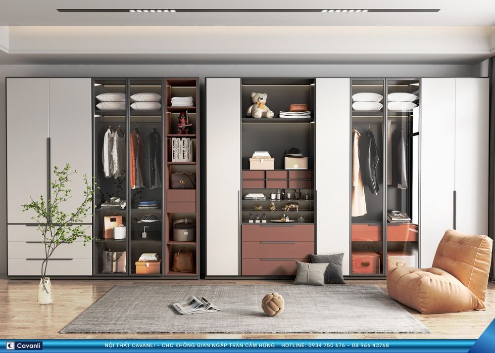 Thiết kế thi công nội thất sản xuất tủ áo xin liên hệ 0934 750 676 - 08 966 437 68