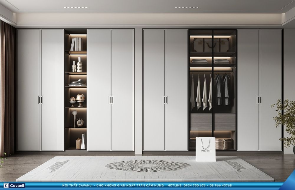 Thiết kế thi công nội thất sản xuất tủ áo xin liên hệ 0934 750 676 - 08 966 437 68
