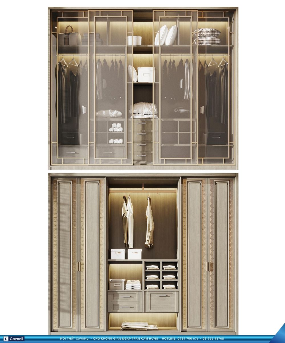 Thiết kế thi công nội thất sản xuất tủ áo xin liên hệ 0934 750 676 - 08 966 437 68