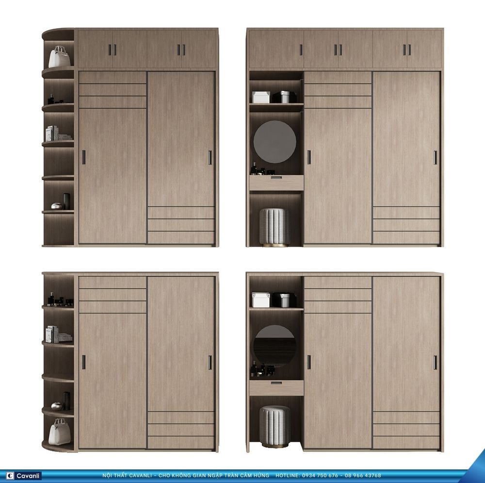 Thiết kế thi công nội thất sản xuất tủ áo xin liên hệ 0934 750 676 - 08 966 437 68