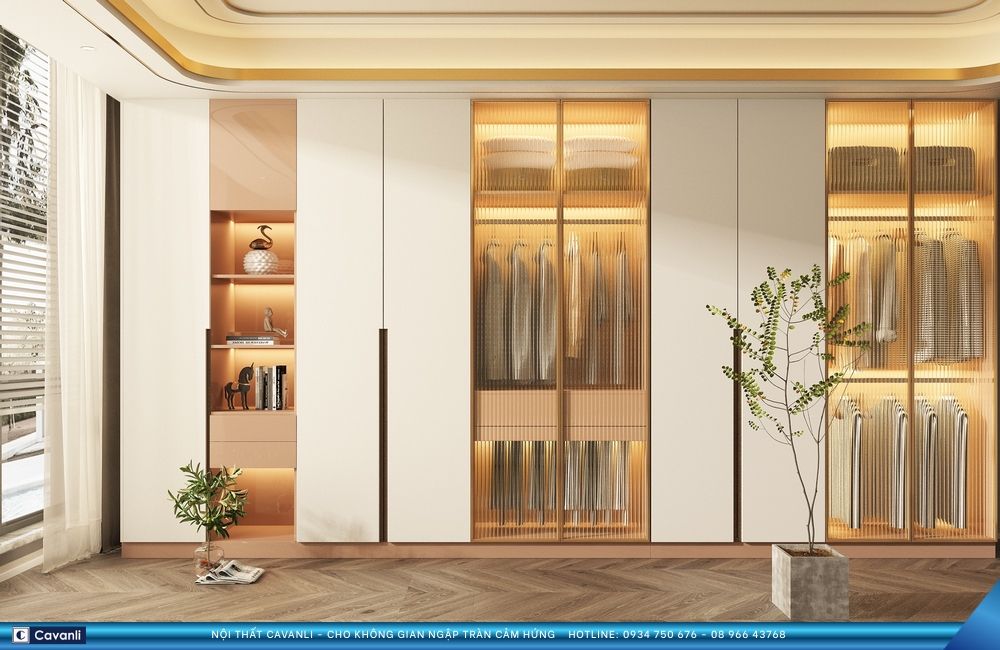 Thiết kế thi công nội thất sản xuất tủ áo xin liên hệ 0934 750 676 - 08 966 437 68