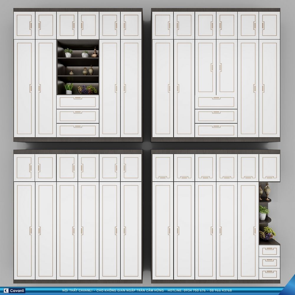 Thiết kế thi công nội thất sản xuất tủ áo xin liên hệ 0934 750 676 - 08 966 437 68