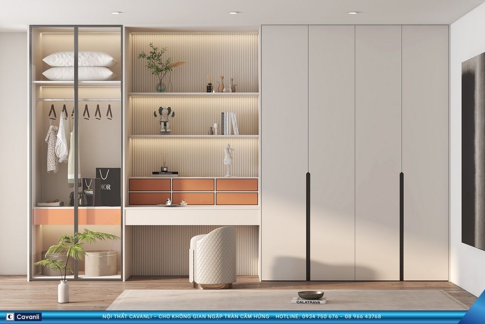 Thiết kế thi công nội thất sản xuất tủ áo xin liên hệ 0934 750 676 - 08 966 437 68