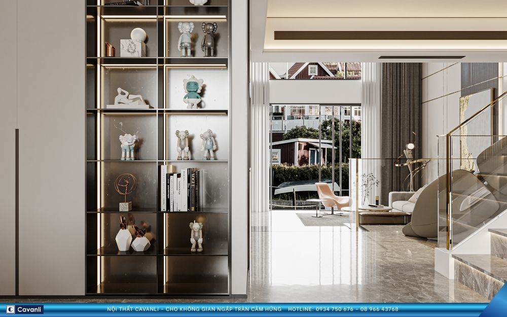 Thiết kế thi công nội thất căn hộ - nhà phố hiện đại chọn Cavanli