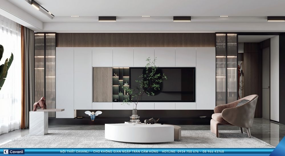 Thiết kế thi công nội thất căn hộ - nhà phố hiện đại chọn Cavanli