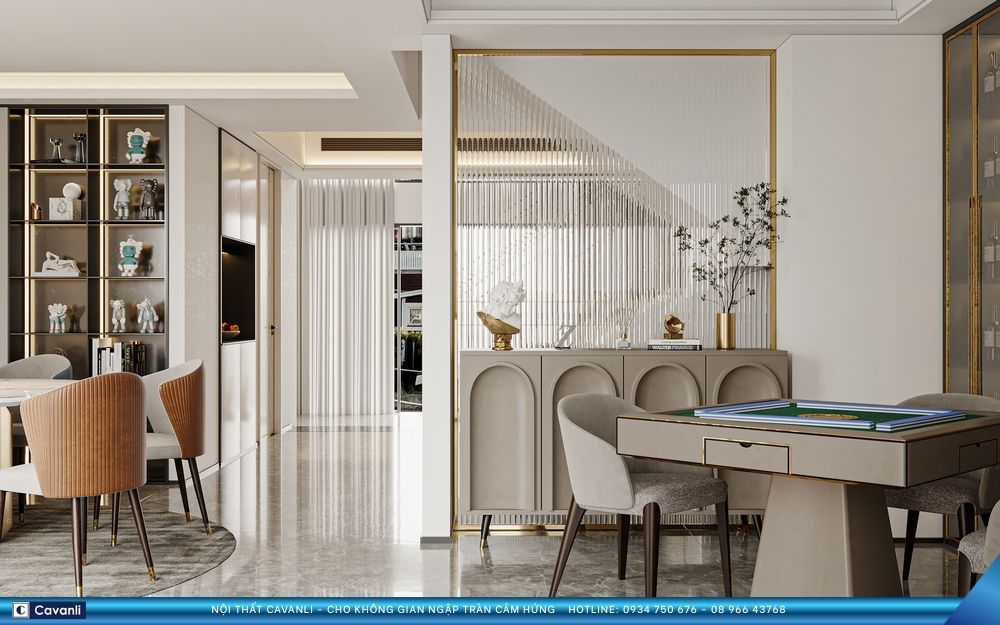 Thiết kế thi công nội thất căn hộ - nhà phố hiện đại chọn Cavanli