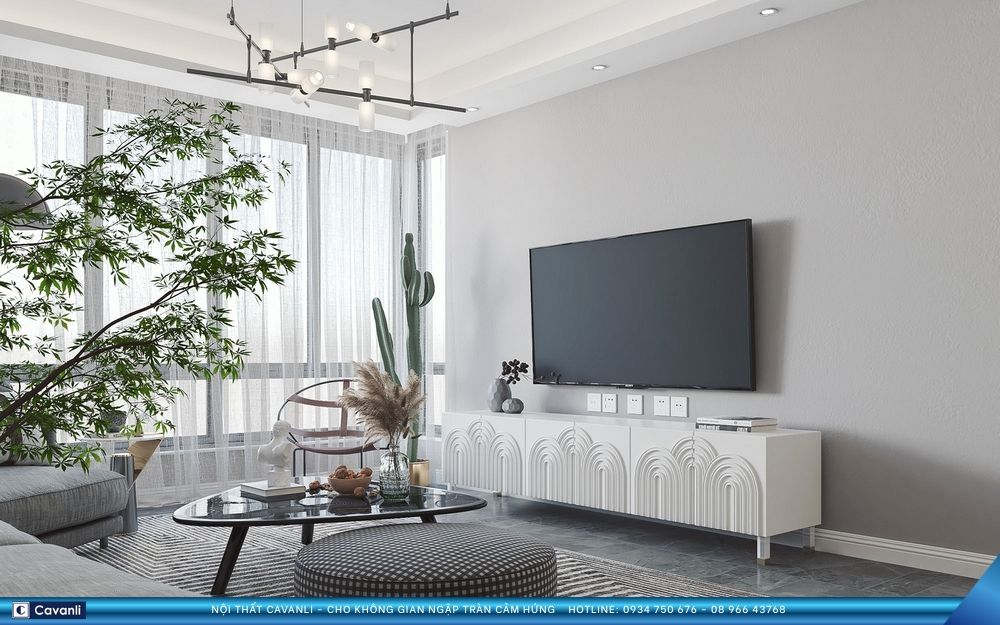 Thiết kế thi công nội thất căn hộ - nhà phố hiện đại chọn Cavanli