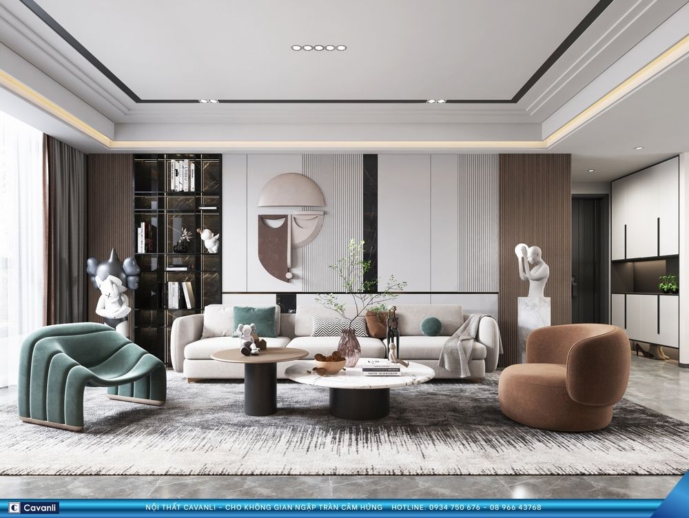 Tại sao quy trình thi công nội thất phòng khách trọn gói lại quan trọng?