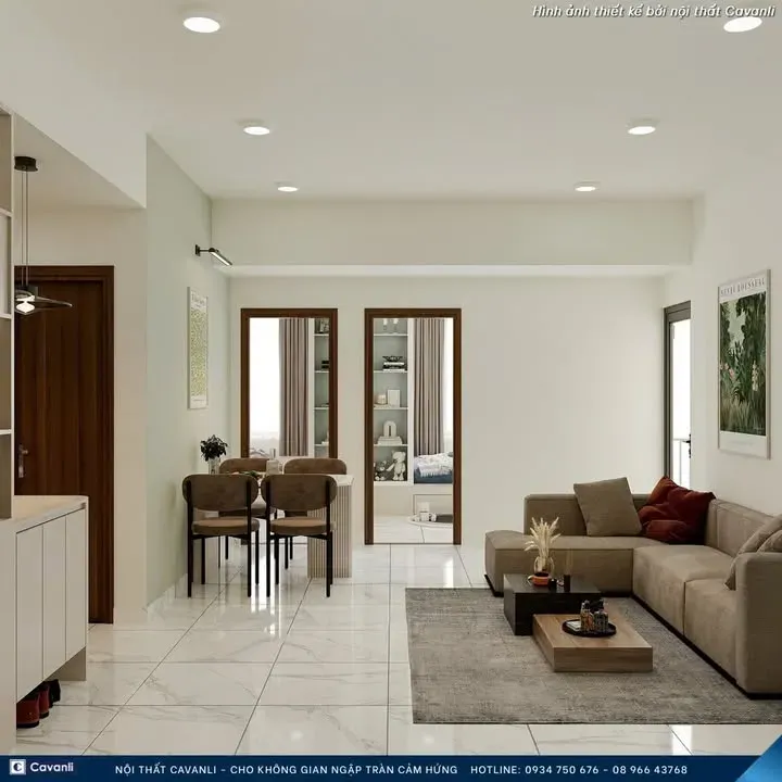 Tại sao căn hộ 2PN 56m2 cần giải pháp thiết kế chuyên biệt?