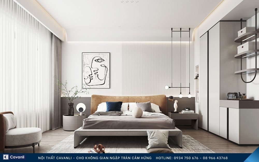 Gợi ý các mẫu phòng ngủ thiết kế đẹp từ Cavanli