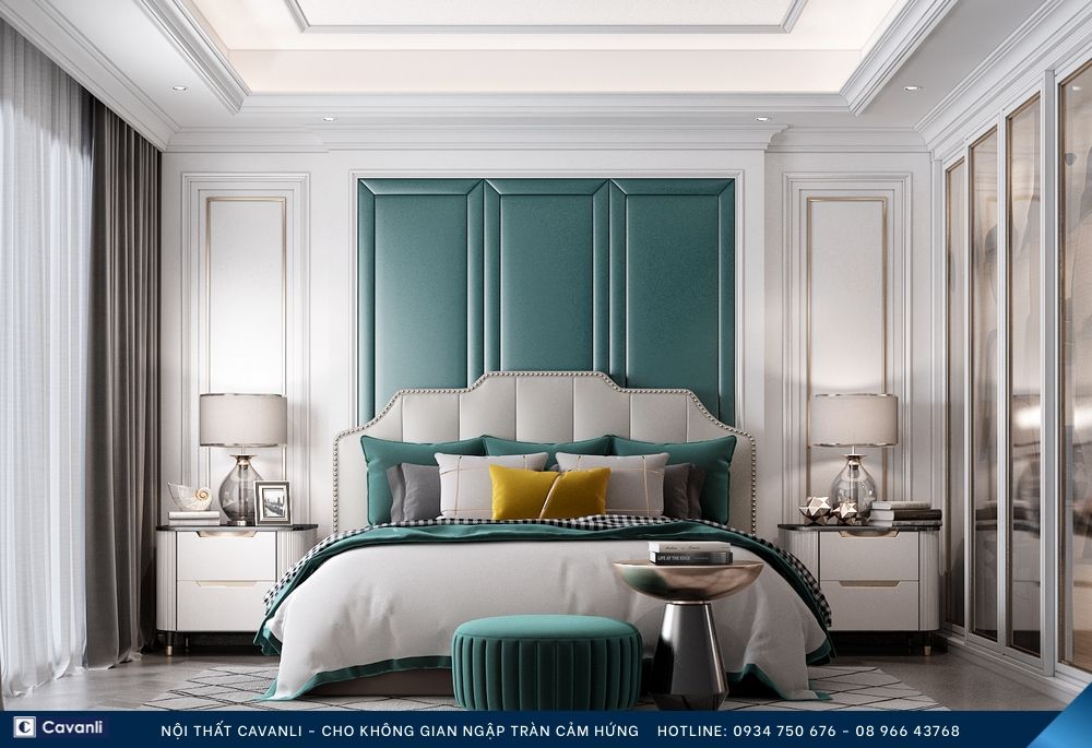 Xu hướng thiết kế phòng ngủ hiện đại từ nội thất Cavanli