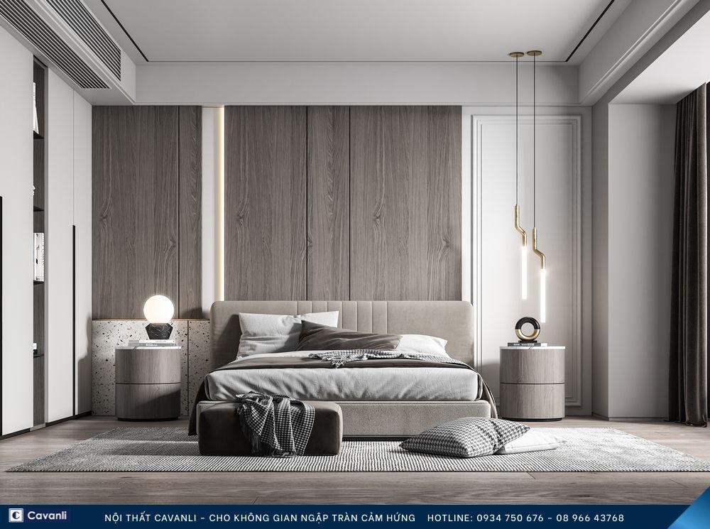 Các mẫu phòng ngủ đẹp hiện đại dẫn đầu xu hướng 2024-2025