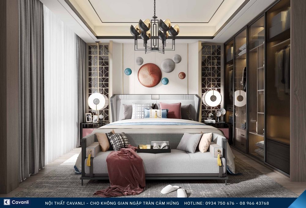 Quy trình thực hiện thiết kế phòng ngủ nhỏ đẹp tại Cavanli