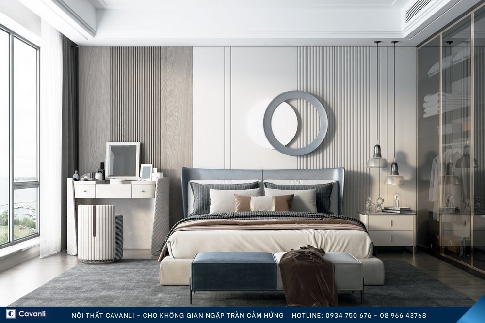 Triết lý thiết kế phòng ngủ của Cavanli: Hạnh phúc trong từng nhịp thở