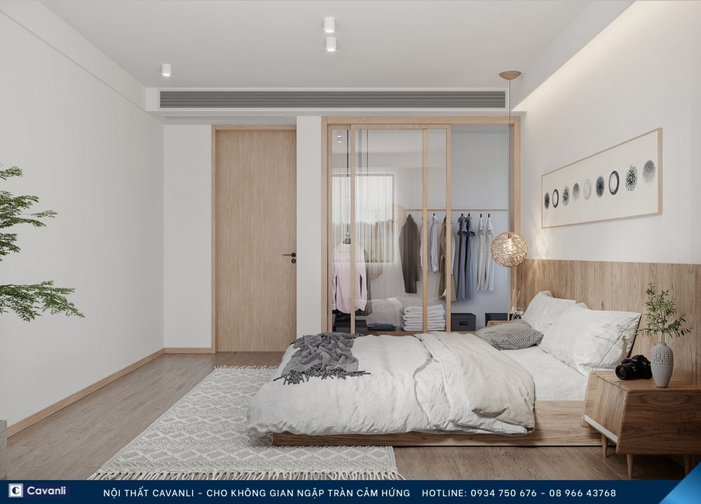 Thiết kế thi công nội thất phòng ngủ đẹp, liên hệ nội thất Cavanli
