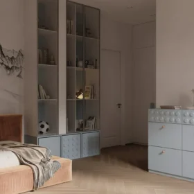 Thiết kế thi công nội thất đẹp cho căn hộ nhỏ 56m2